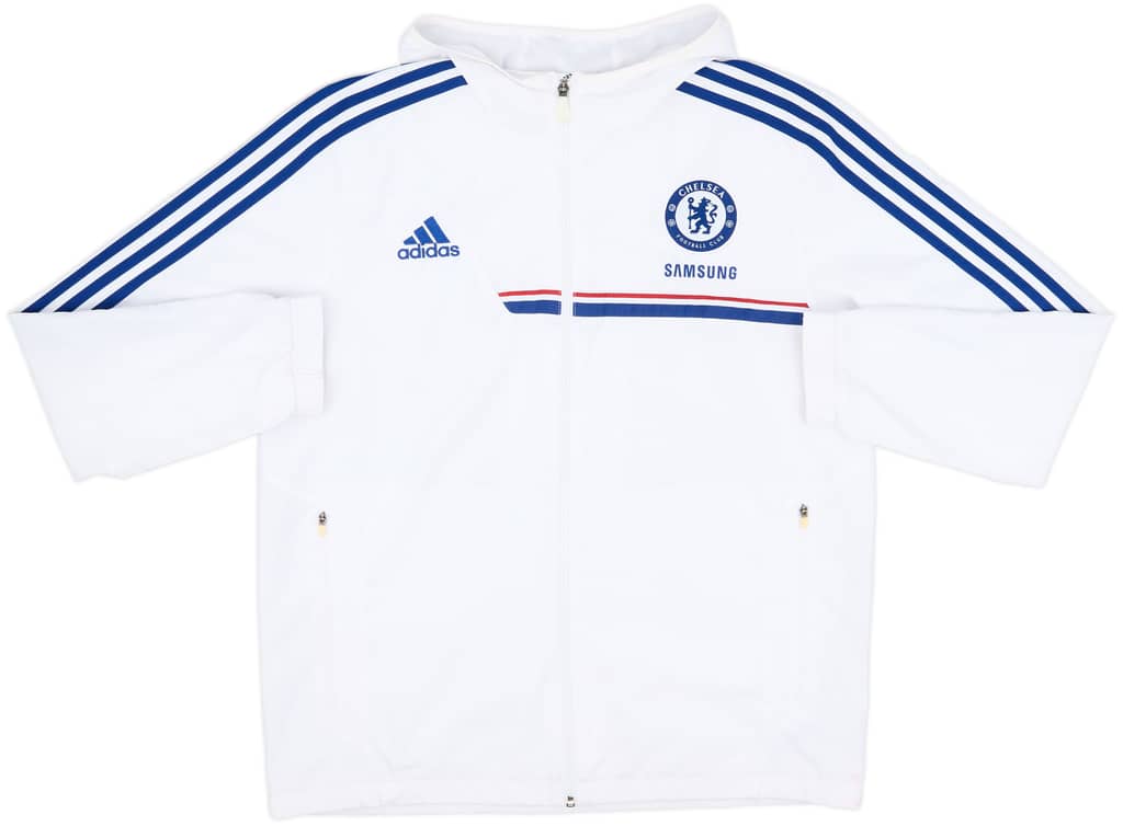 2013-14 Chelsea adidas Hooded Track Jacket - 6/10 - (L)