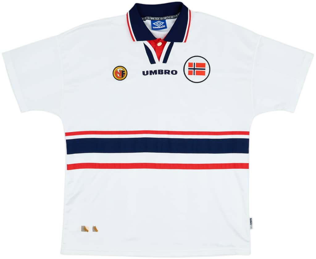 1998-00 Norway Away Shirt - 8/10 - (L)