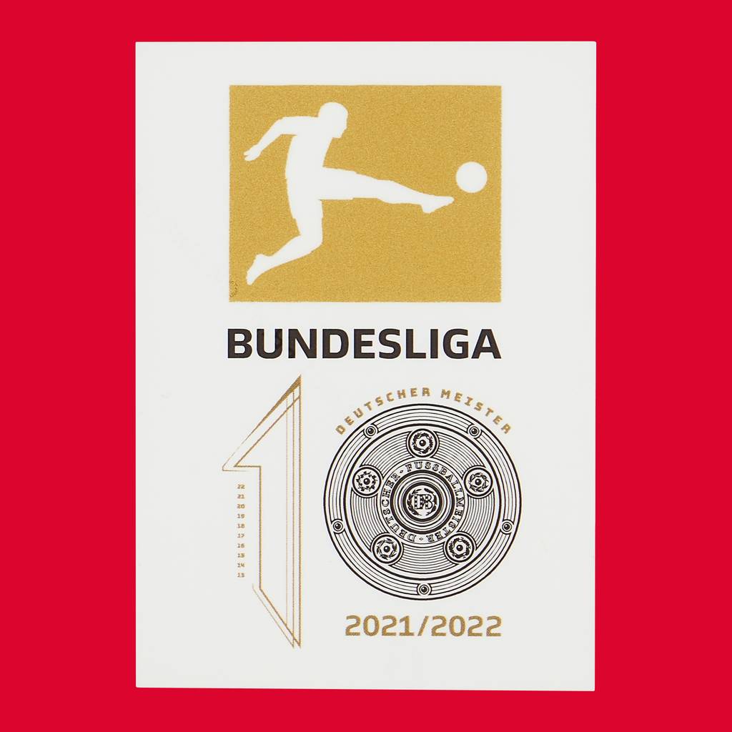 2022-23 Bayern Munich "10 Deutscher Meister" Player Issue Patch