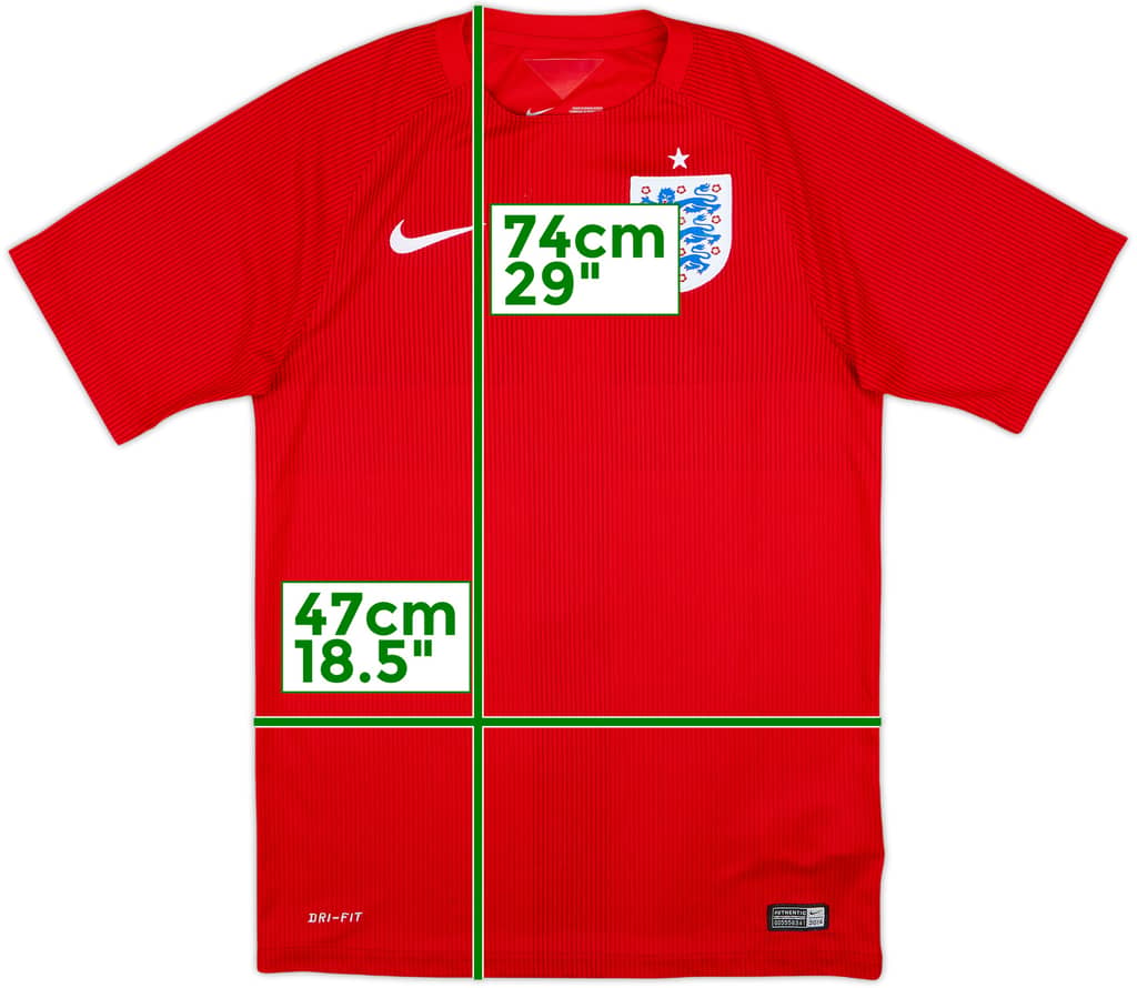 2014-15 England Away Shirt - 6/10 - (S)