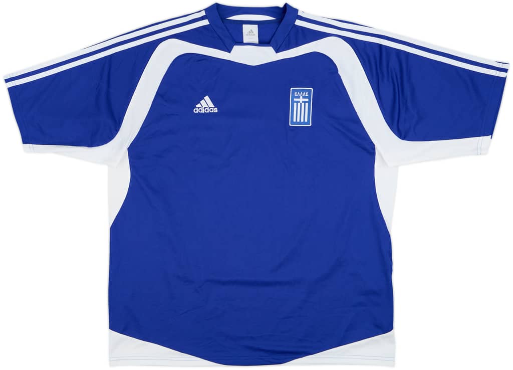 2004-06 Greece Home Shirt - 10/10 - (XL)