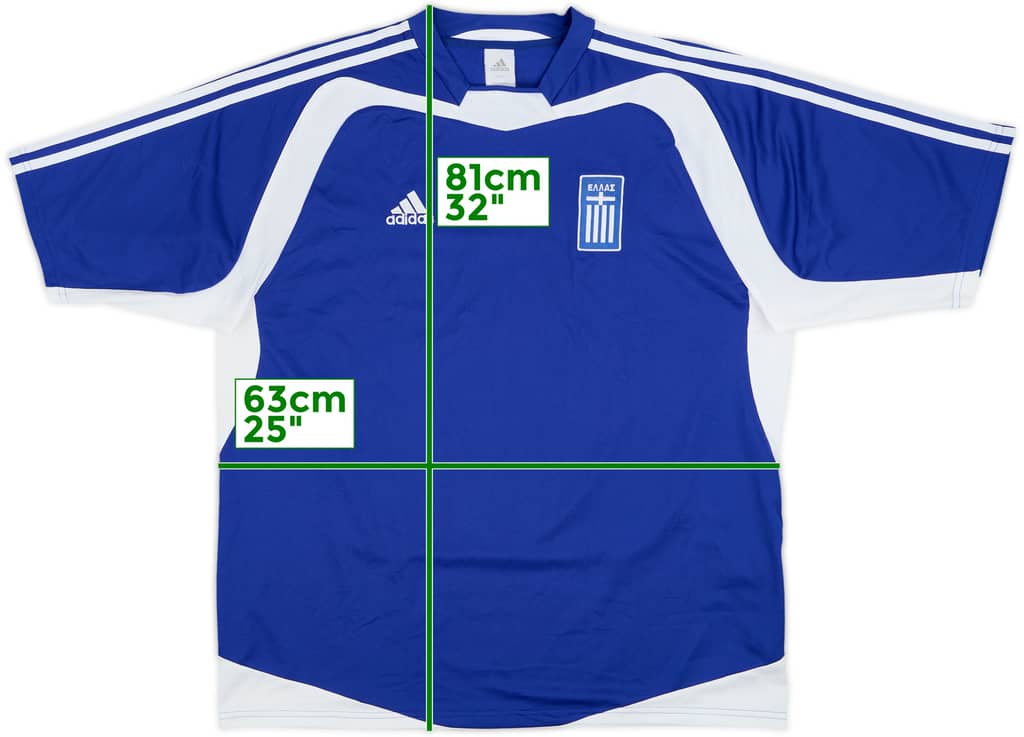 2004-06 Greece Home Shirt - 10/10 - (XL)