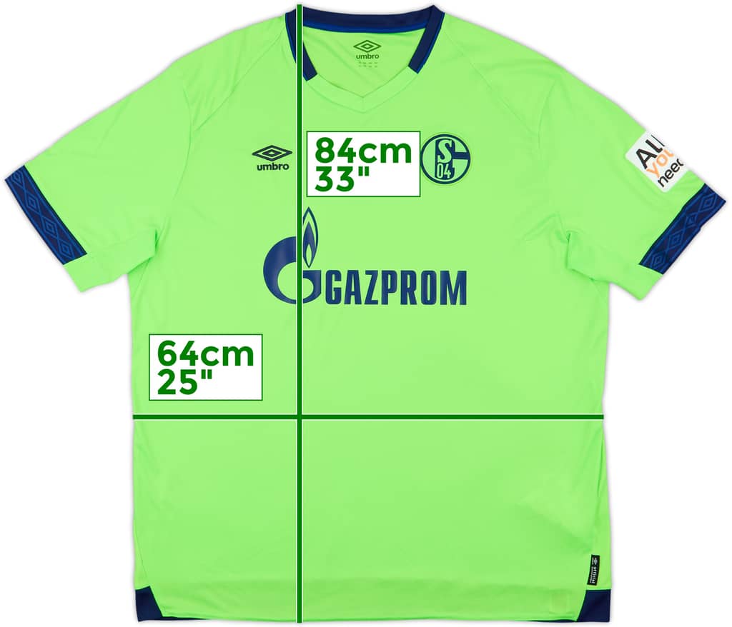 2018-19 Schalke Third Shirt - 8/10 - (3XL)