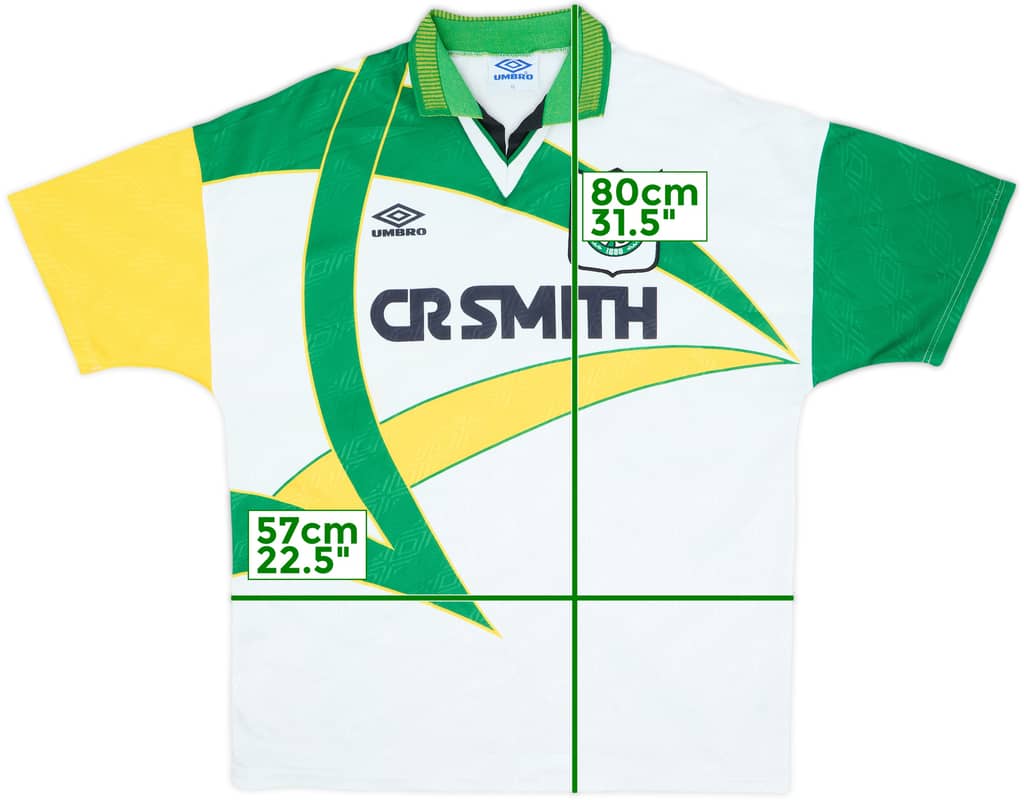 1994-95 Celtic Third Shirt - 8/10 - (XL)