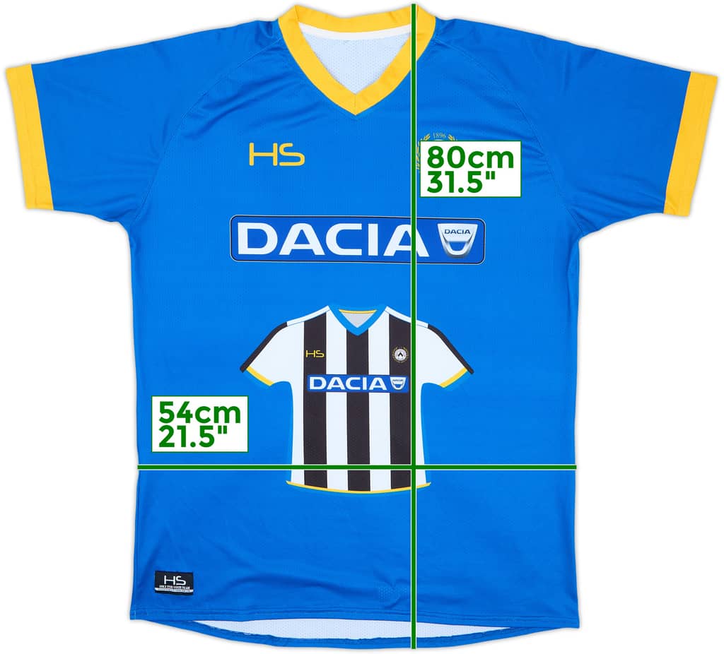 2015-16 Udinese HS Football Training Shirt - 8/10 - (L)
