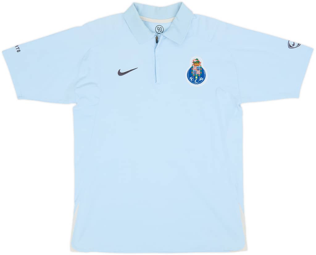 2005-06 Porto Nike 1/4 Zip Polo Shirt - 8/10 - (M)