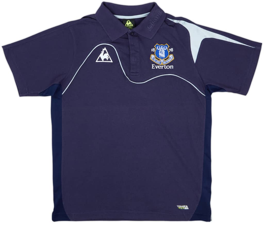 2009-10 Everton Le Coq Sportif Polo Shirt - 8/10 - (M)