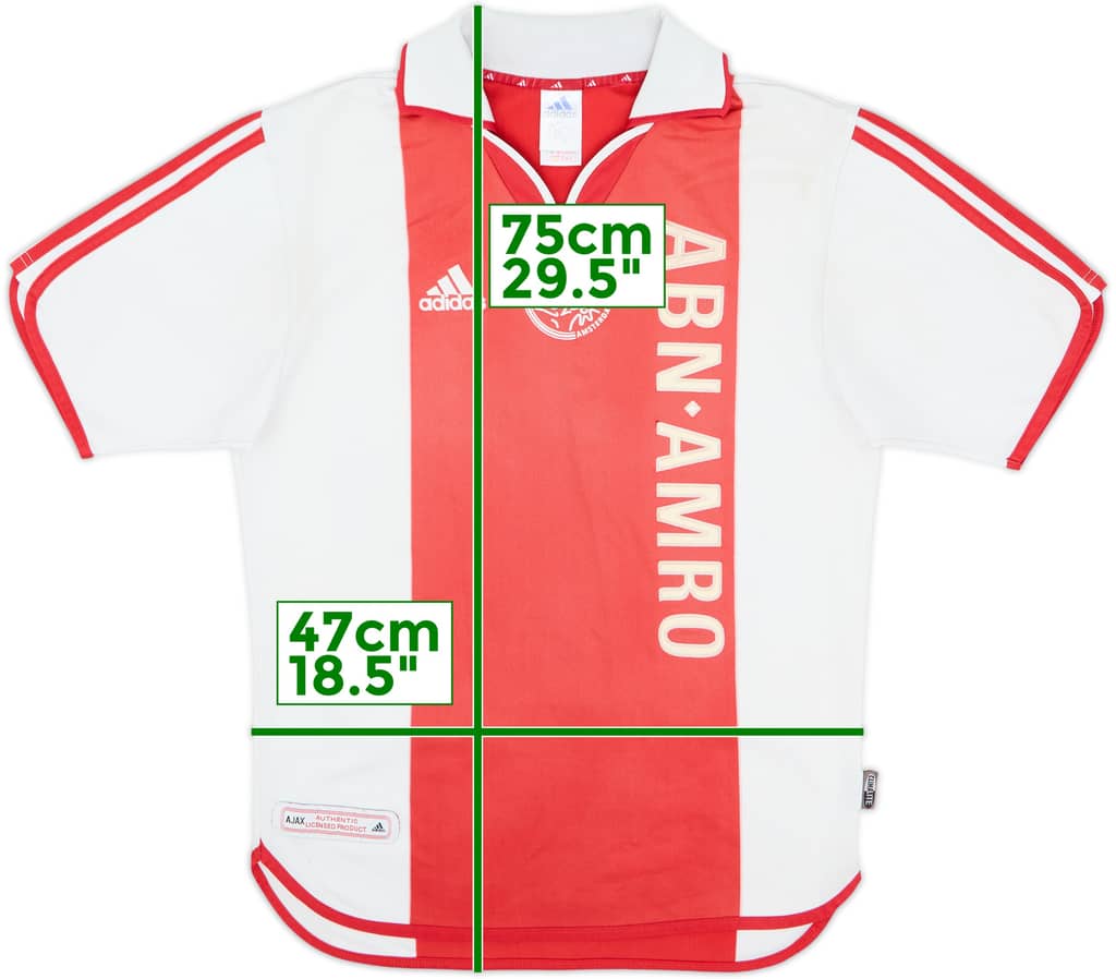 Camiseta de local del centenario del Ajax 2000-01 - 4/10 - (S)