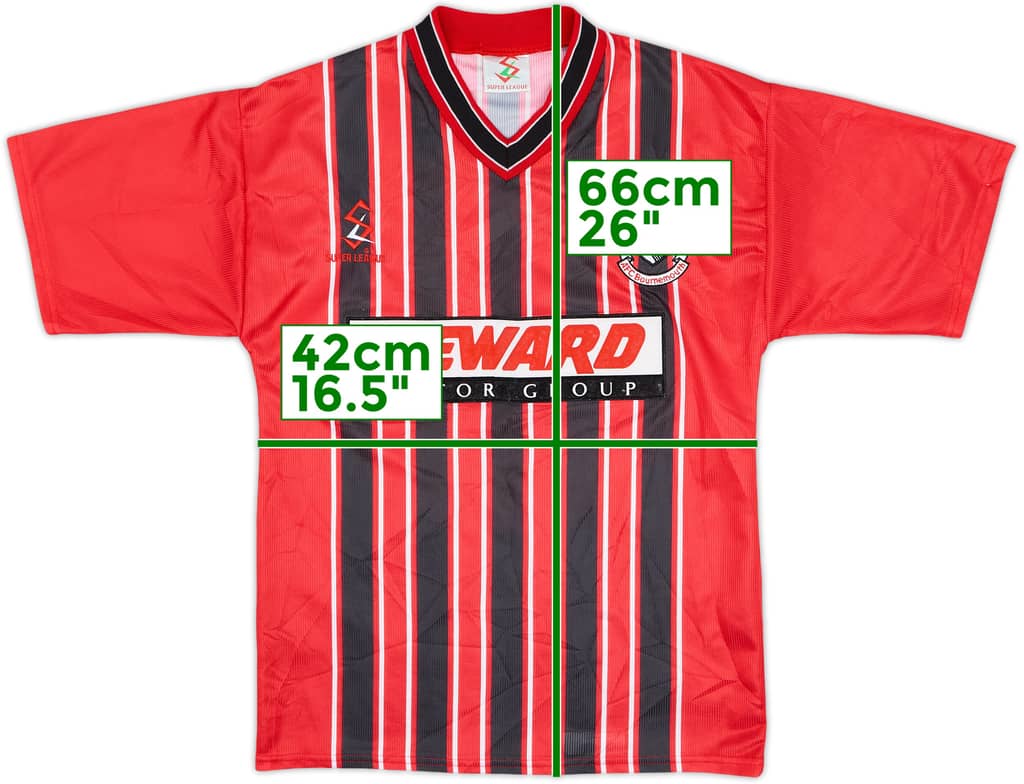 2000-01 Bournemouth Home Shirt - 8/10 - (S)