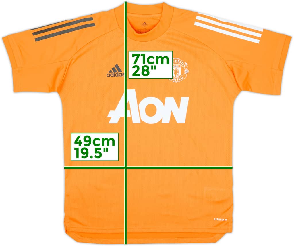 2020-21 Manchester United adidas Training Shirt - 10/10 - (S)