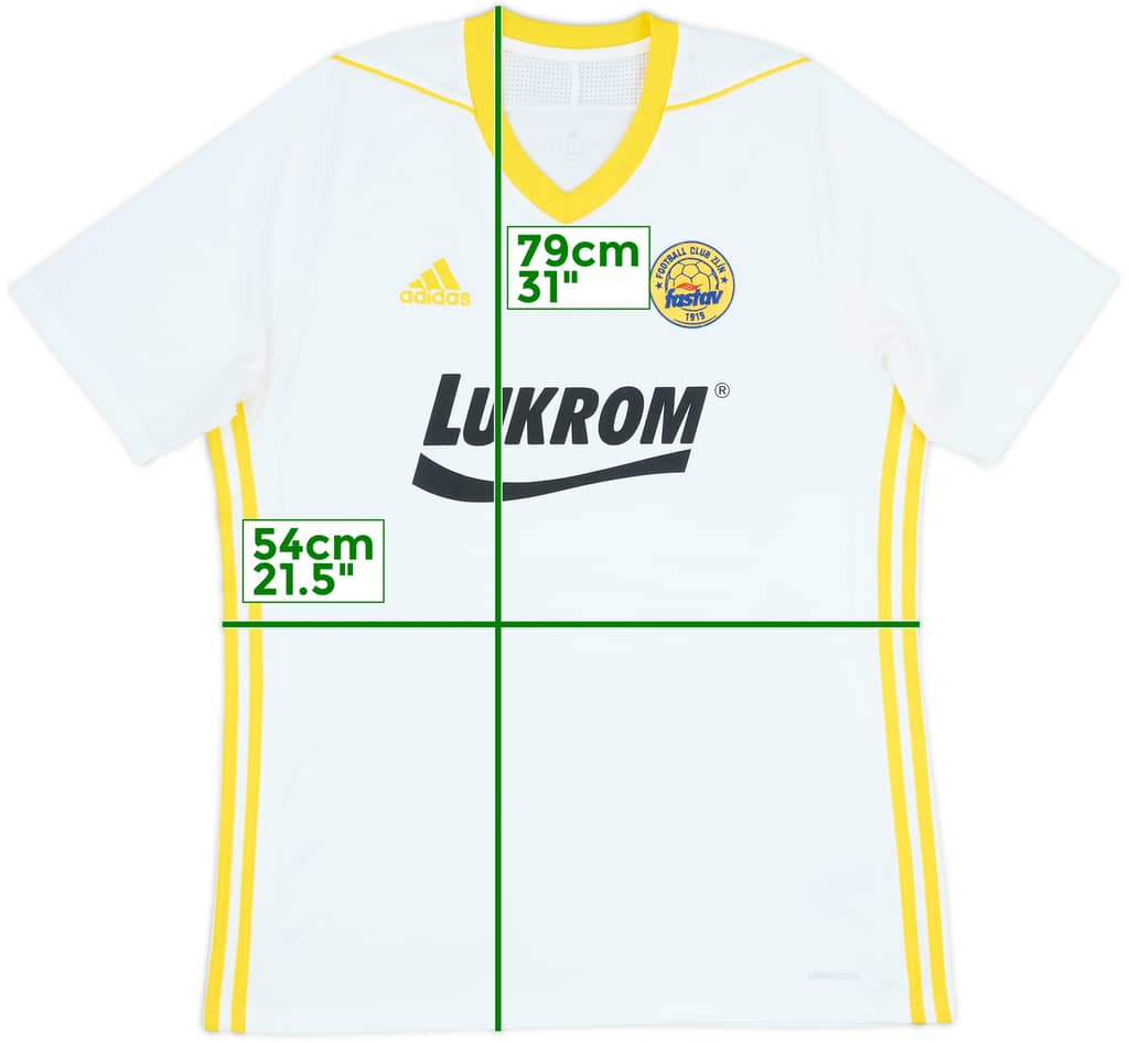 2017-18 Fastav Zlin Away Shirt - 8/10 - (L)