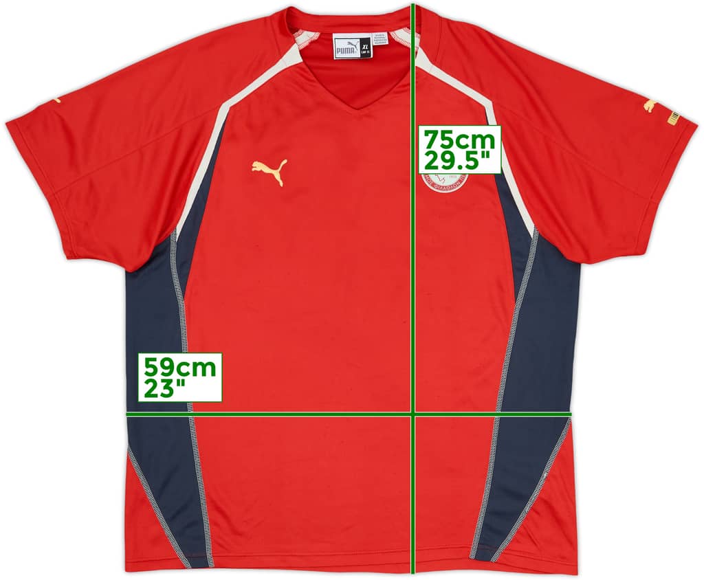 2005-06 Olympiacos GK S/S Shirt - 6/10 - (XL)