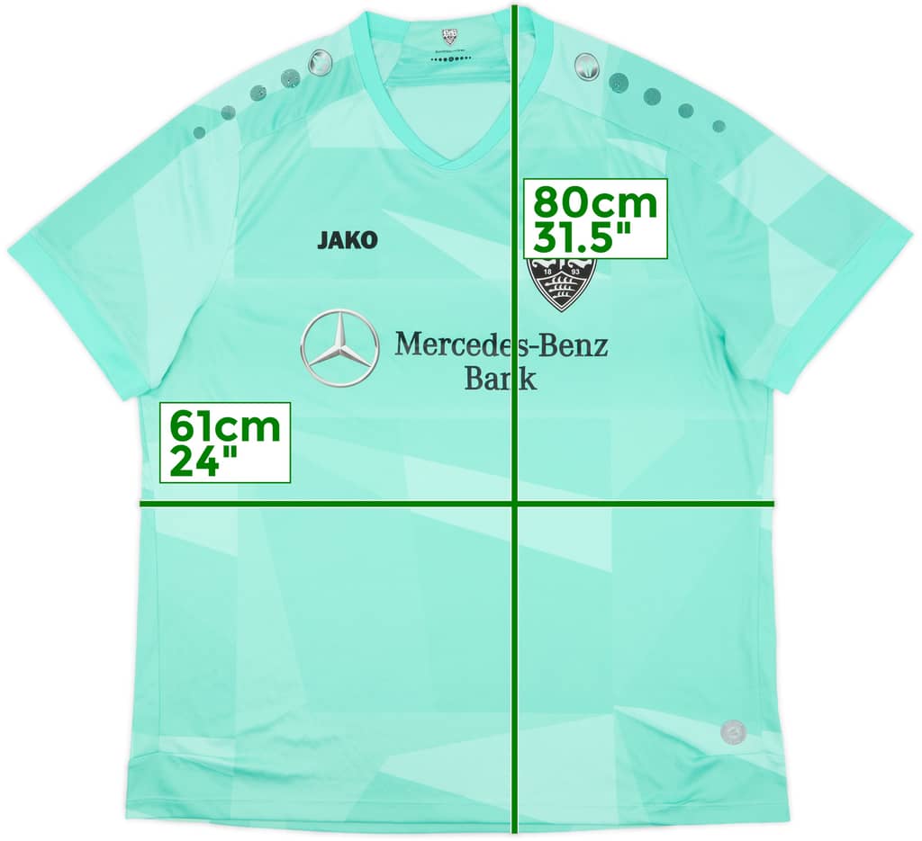 2019-20 Stuttgart GK S/S Shirt - 8/10 - (3XL)