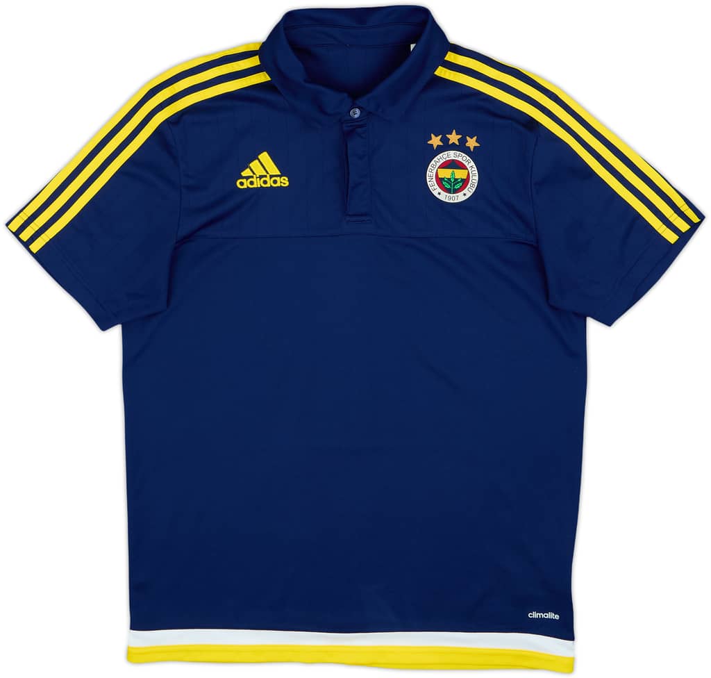 2015-16 Fenerbache adidas Polo Shirt - 9/10 - (M)