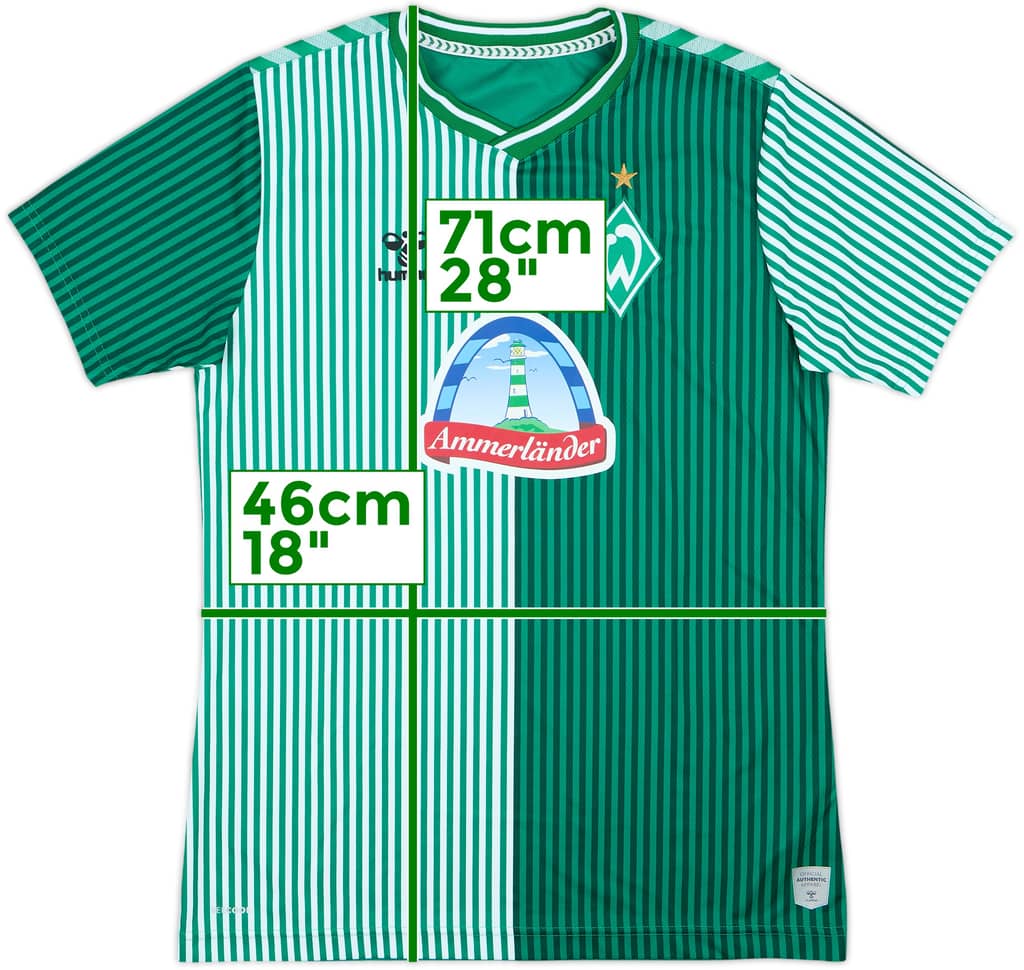 2023-24 Werder Bremen Home Shirt - 9/10 - (M)