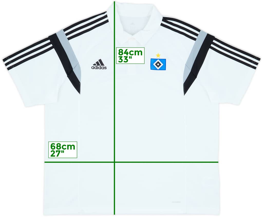 2015-16 Hamburg adidas Polo Shirt - 8/10 - (XXL)