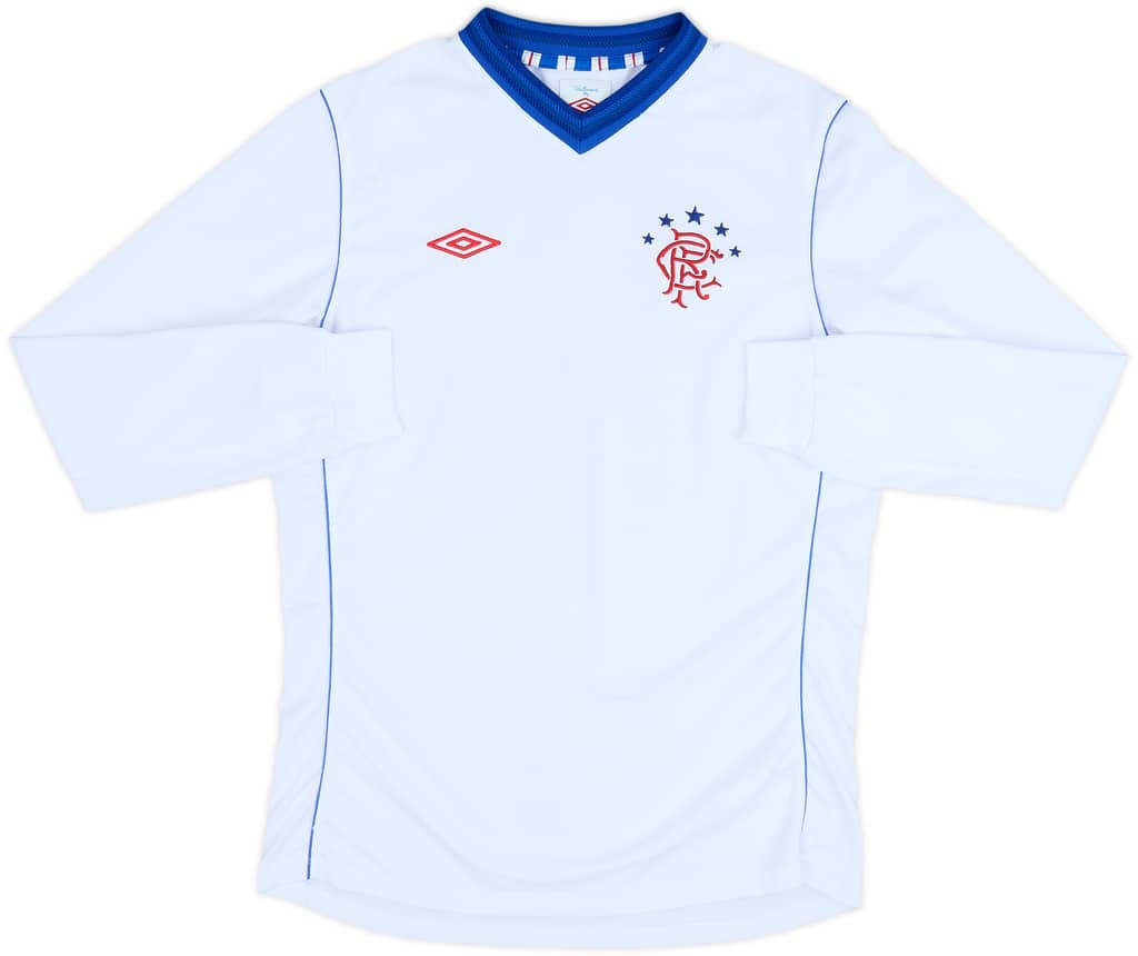 Camiseta de visitante de manga larga del Rangers 2012-13 - 9/10 - (Niños XL)
