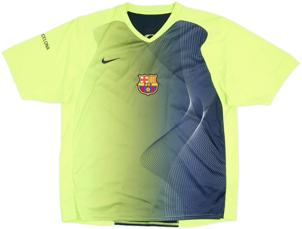 2006-07 Barcelona Nike Training Shirt - 6/10 - (XL)