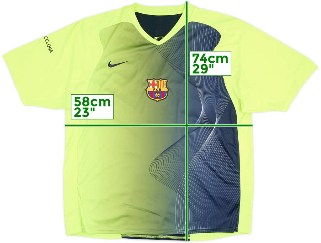 2006-07 Barcelona Nike Training Shirt - 6/10 - (XL)