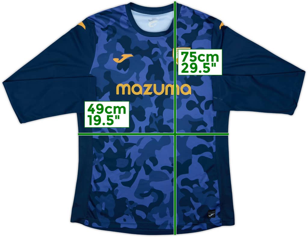 2022-23 Morecambe Away L/S Shirt - 9/10 - (L)
