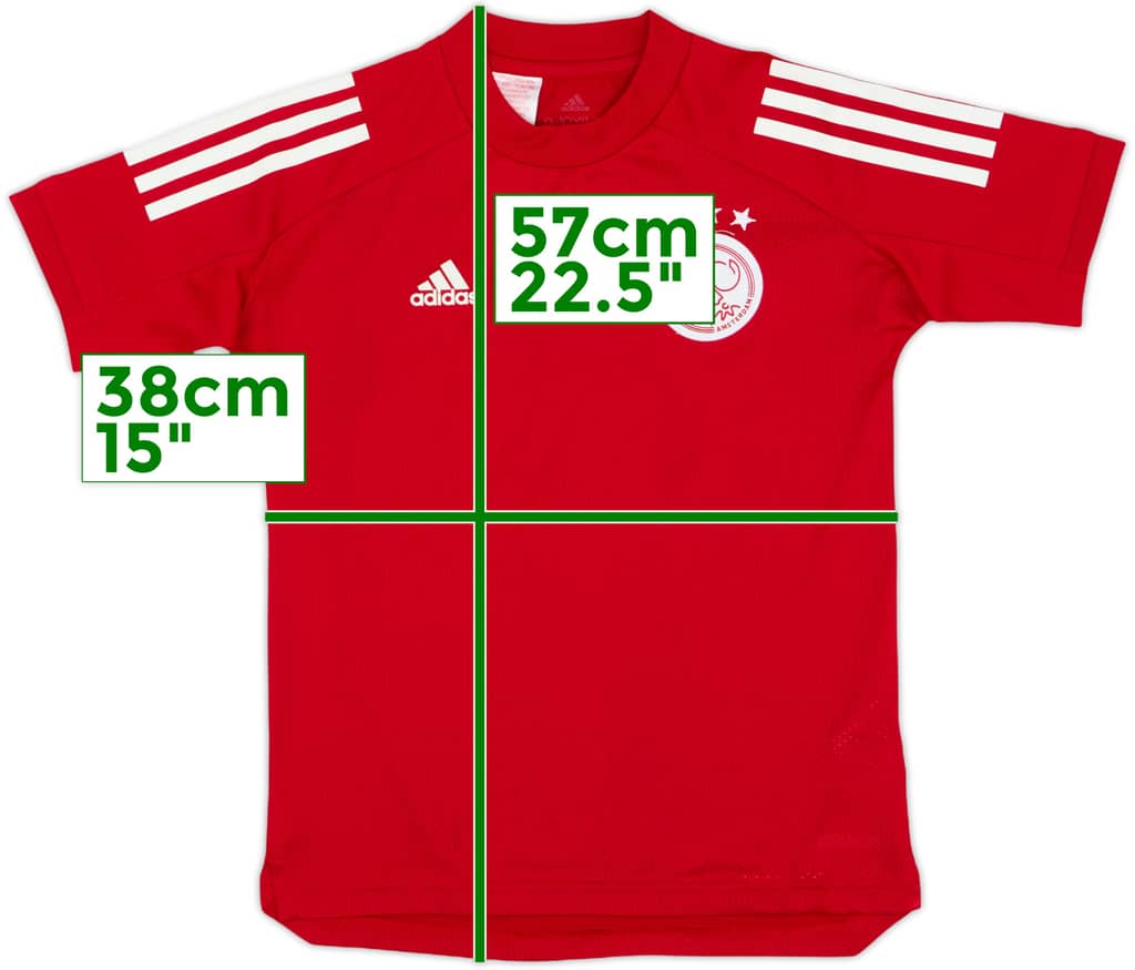 2020-21 Ajax Training Shirt - 8/10 - (S.Boys)