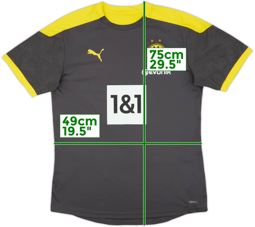 2020-21 Borussia Dortmund Puma Training Shirt - 8/10 - (L)