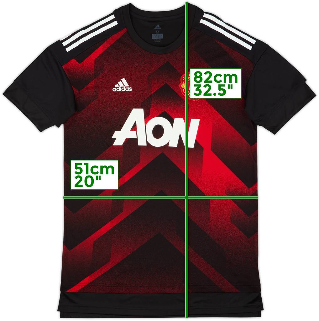 2017-18 Manchester United adidas Training Shirt - 8/10 - (M)