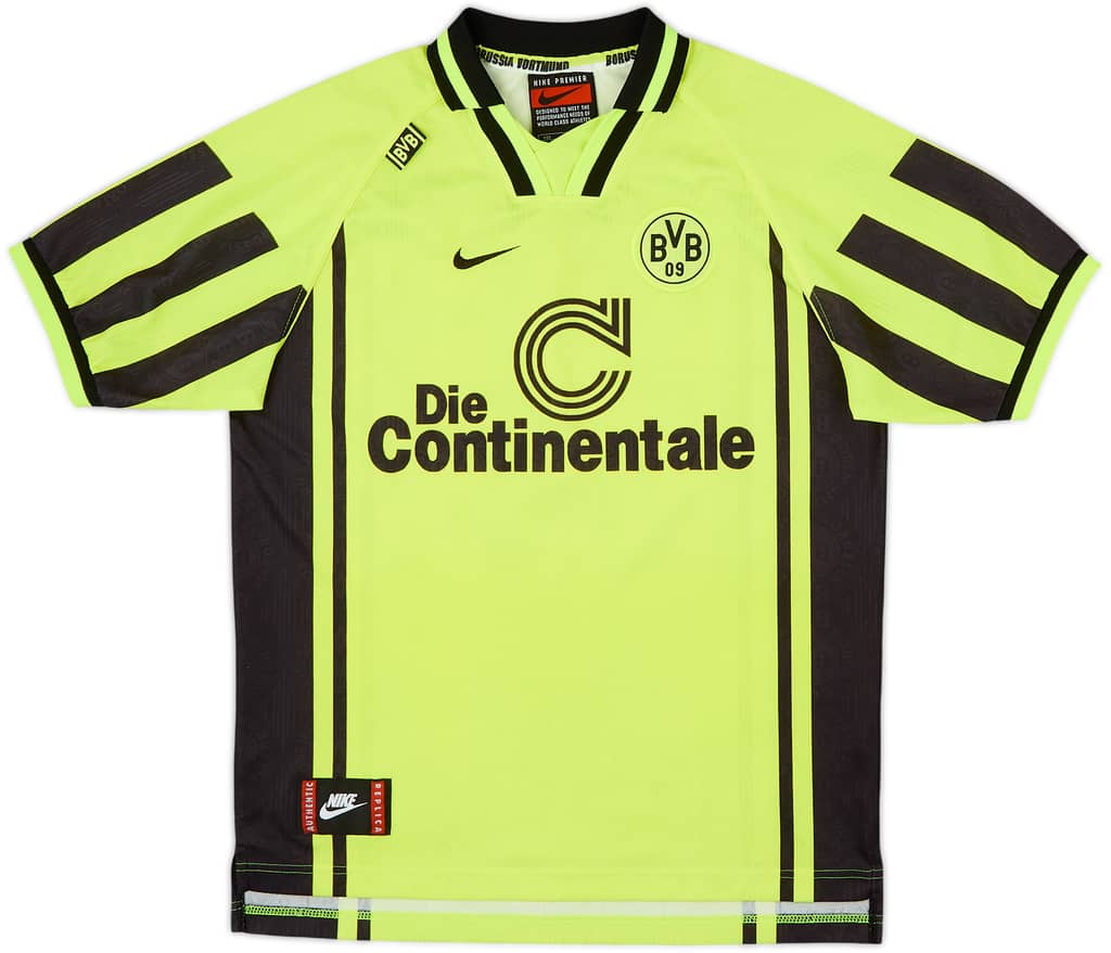 1996-97 Borussia Dortmund Home Shirt - 9/10 - (15-16 Years)