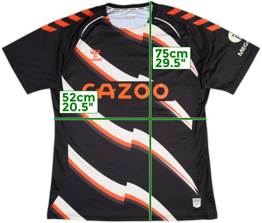 2021-22 Everton Hummel Training Shirt - 8/10 - (XL)