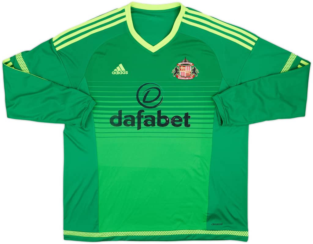 2015-16 Sunderland Away L/S Shirt - 4/10 - (XXL)