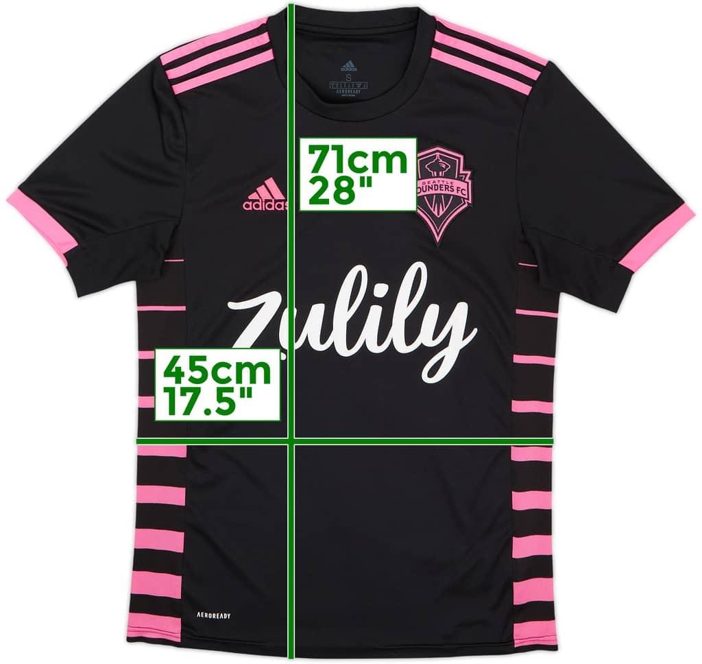 Camiseta de visitante del Seattle Sounders 2019-20 - 9/10 - (S)