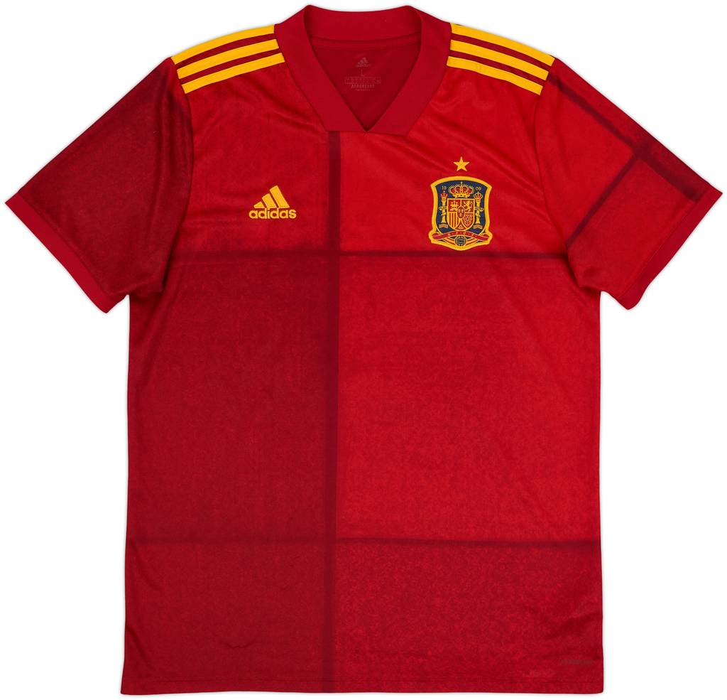 2020-21 Spain Home Shirt - 5/10 - (L)