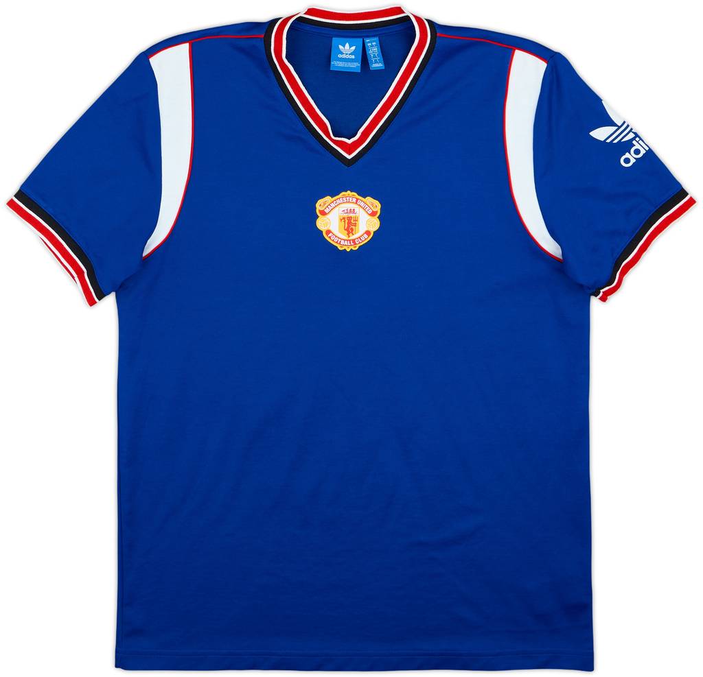 Camiseta adidas Reissue de la tercera equipación del Manchester United 1984-86 - 9/10 - (L)