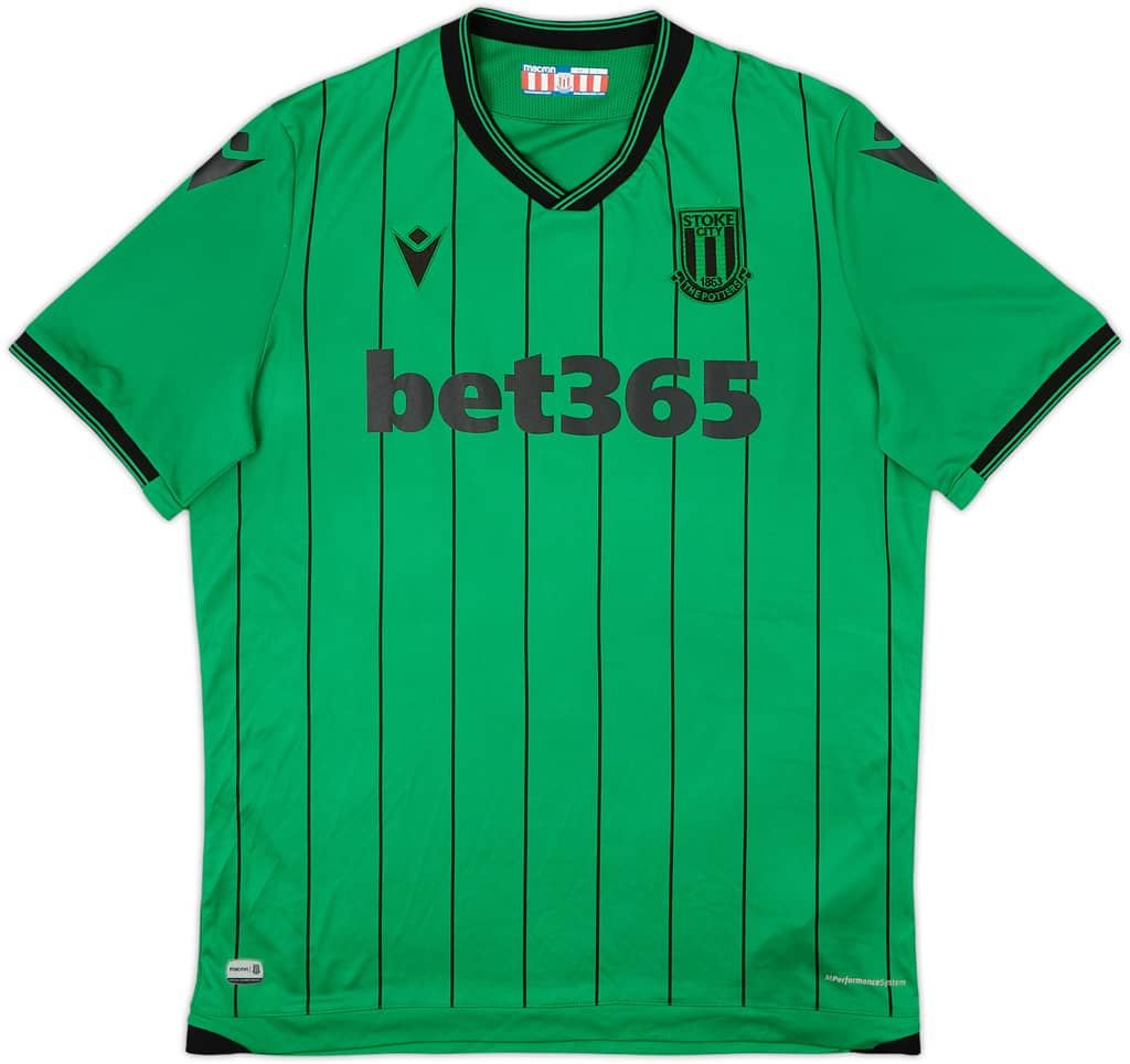 2021-22 Stoke City Away Shirt - 8/10 - (L)