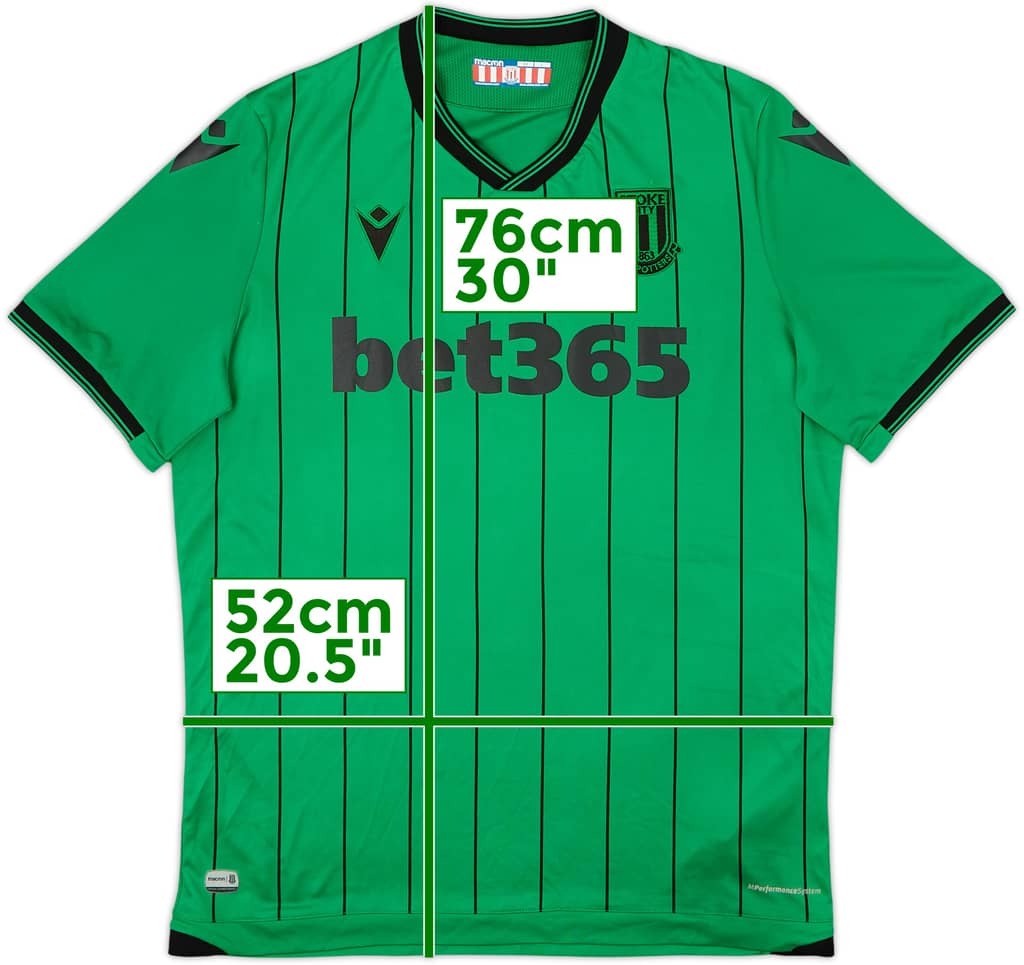 2021-22 Stoke City Away Shirt - 8/10 - (L)