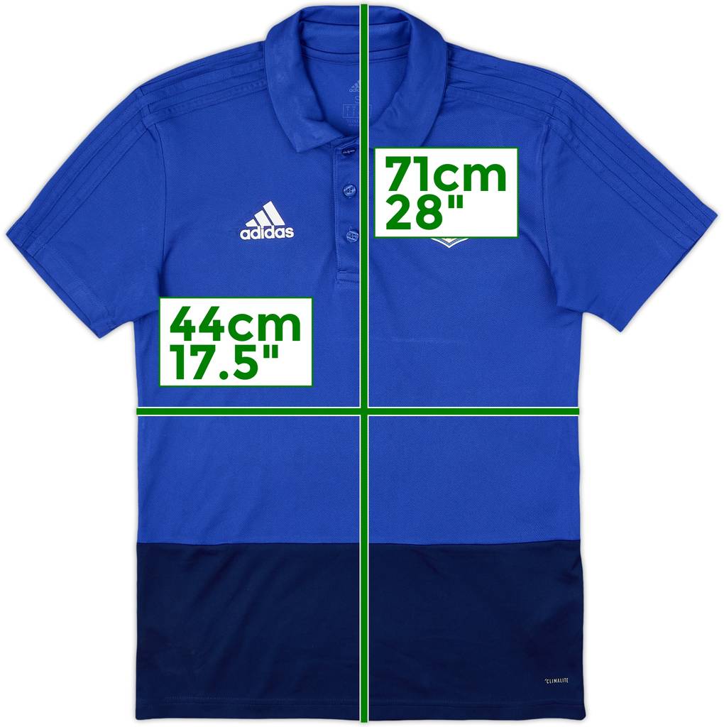 2018-19 Cardiff City adidas Polo Shirt - 9/10 - (S)