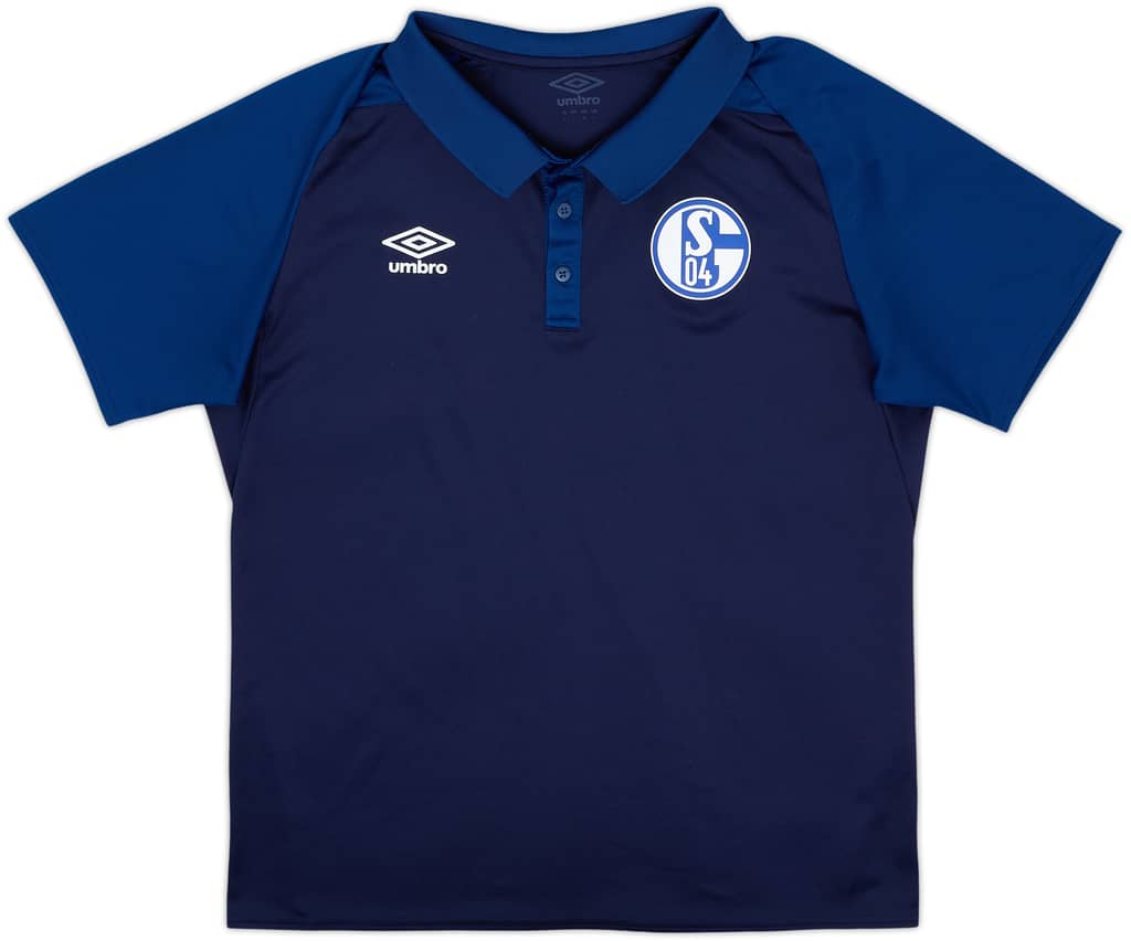 2018-19 Schalke Umbro Polo Shirt - 10/10 - (L)