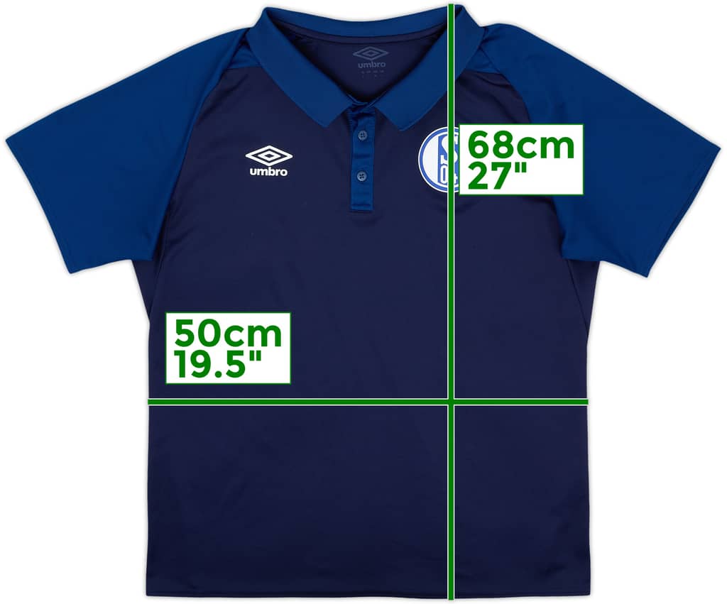 2018-19 Schalke Umbro Polo Shirt - 10/10 - (L)
