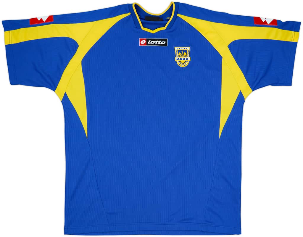 2005-06 Arka Gdynia Home Shirt - 8/10 - (XXL)
