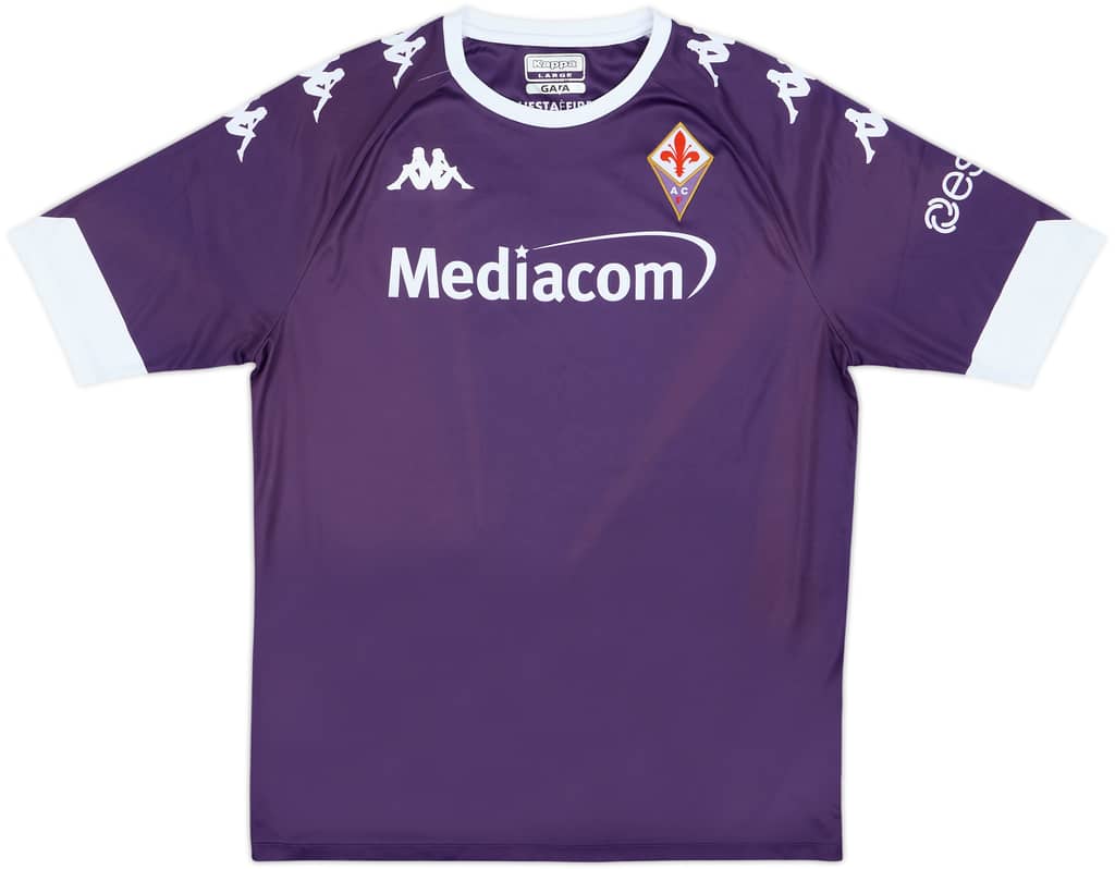 2020-21 Fiorentina Home Shirt - 5/10 - (L)