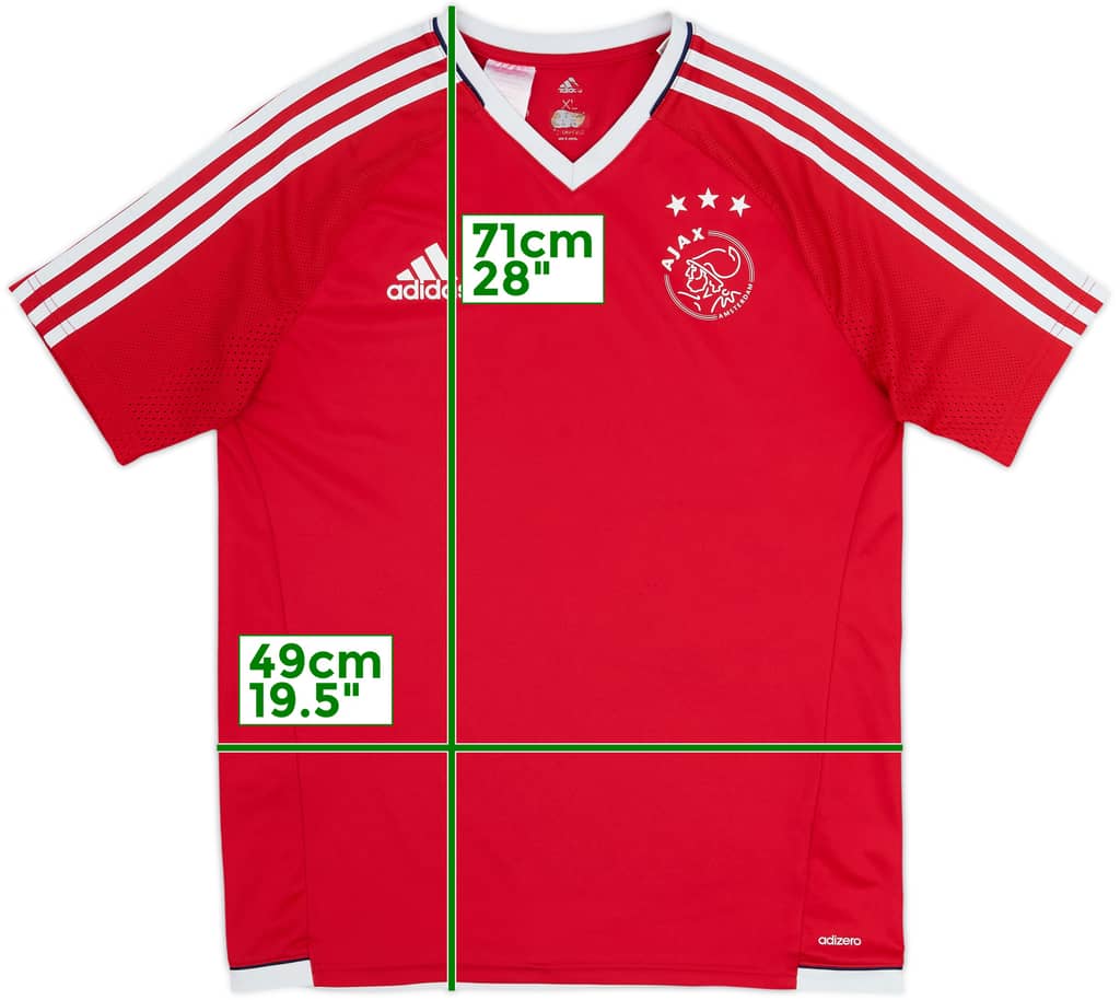 2017-18 Ajax adizero Training Shirt - 6/10 - (XL.Boys)