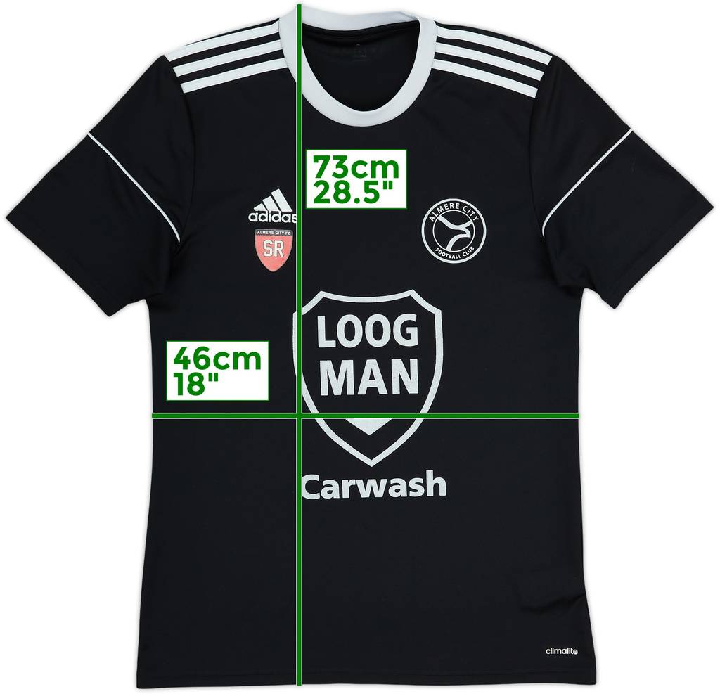 2018-19 Almere City Staff Issue adidas Training Shirt SR - 7/10 - (M)