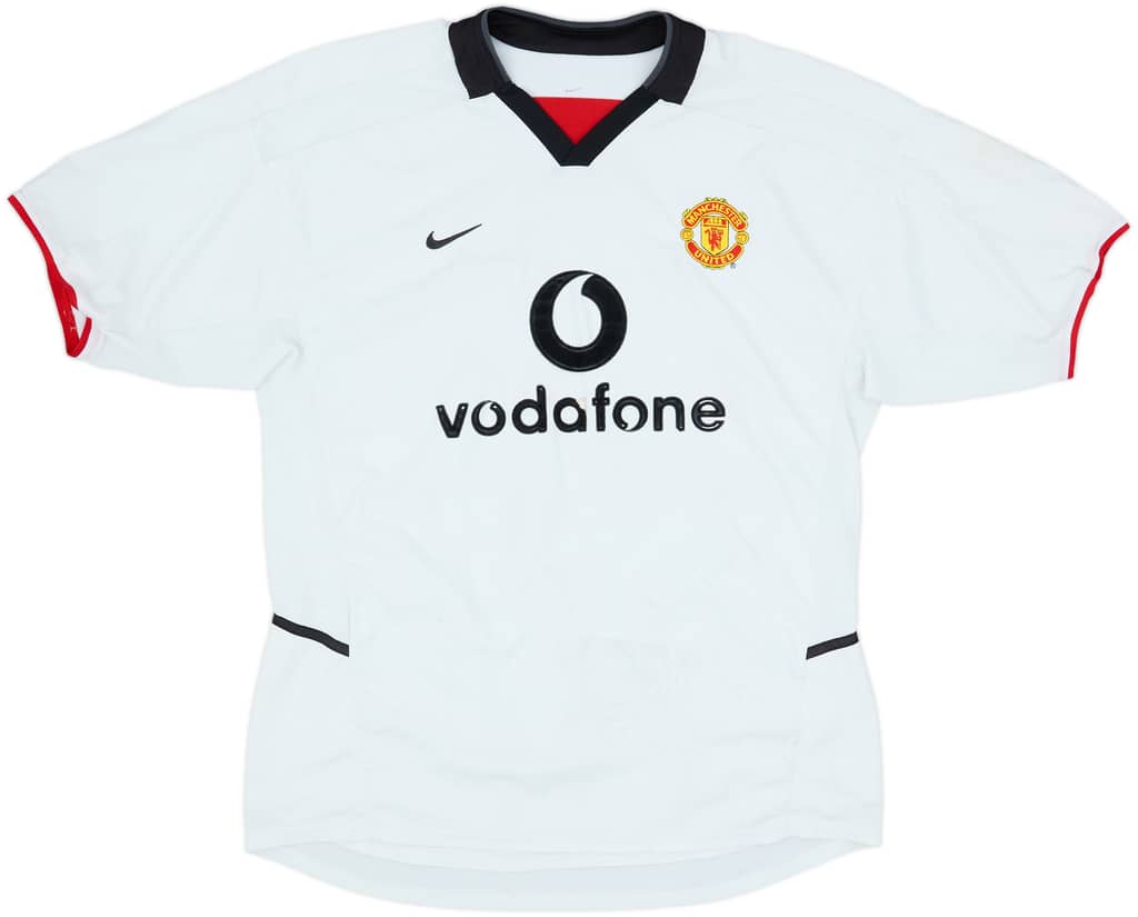 2002-03 Manchester United Away Shirt - 3/10 - (L)
