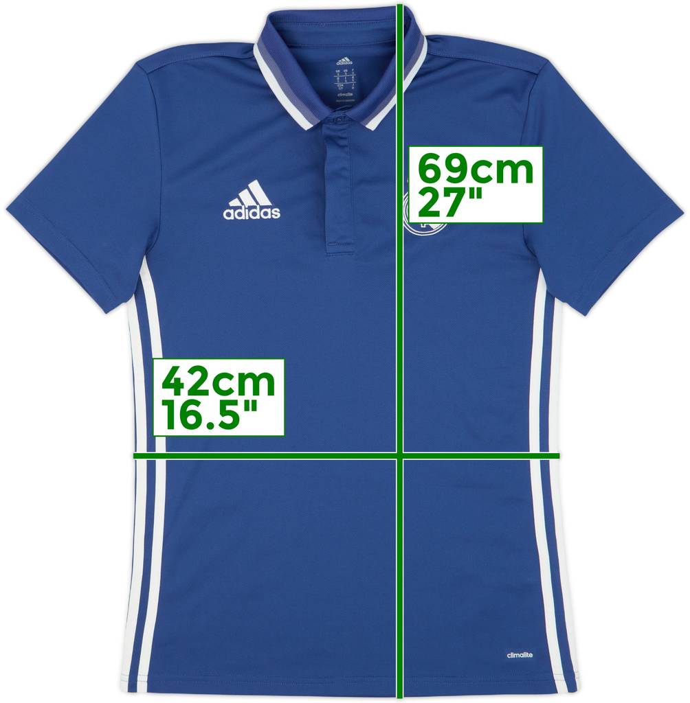 2016-17 Real Madrid adidas Polo Shirt - 10/10 - (S)