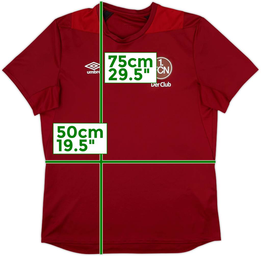 2016-17 Nurnberg 'Der Club' Umbro Training Shirt - 8/10 - (L)