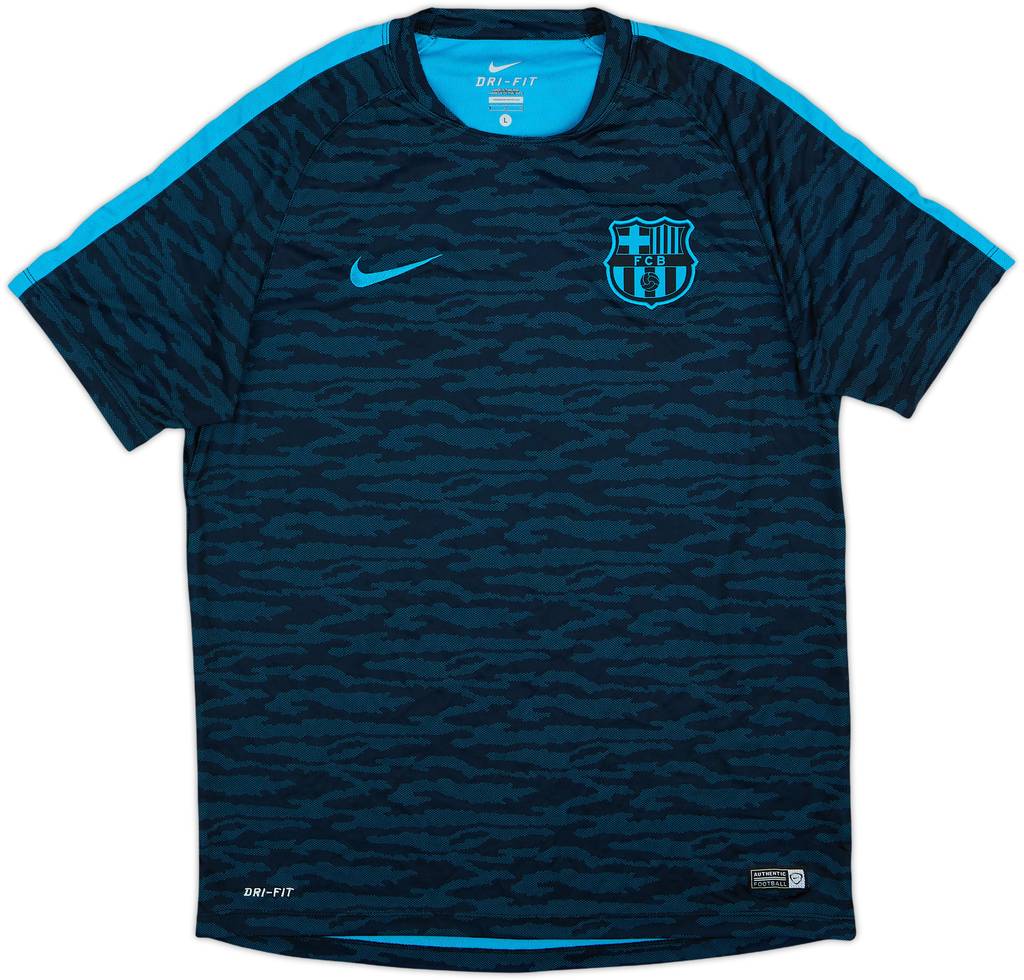 2015-16 Barcelona Nike Training Shirt - 9/10 - (L)