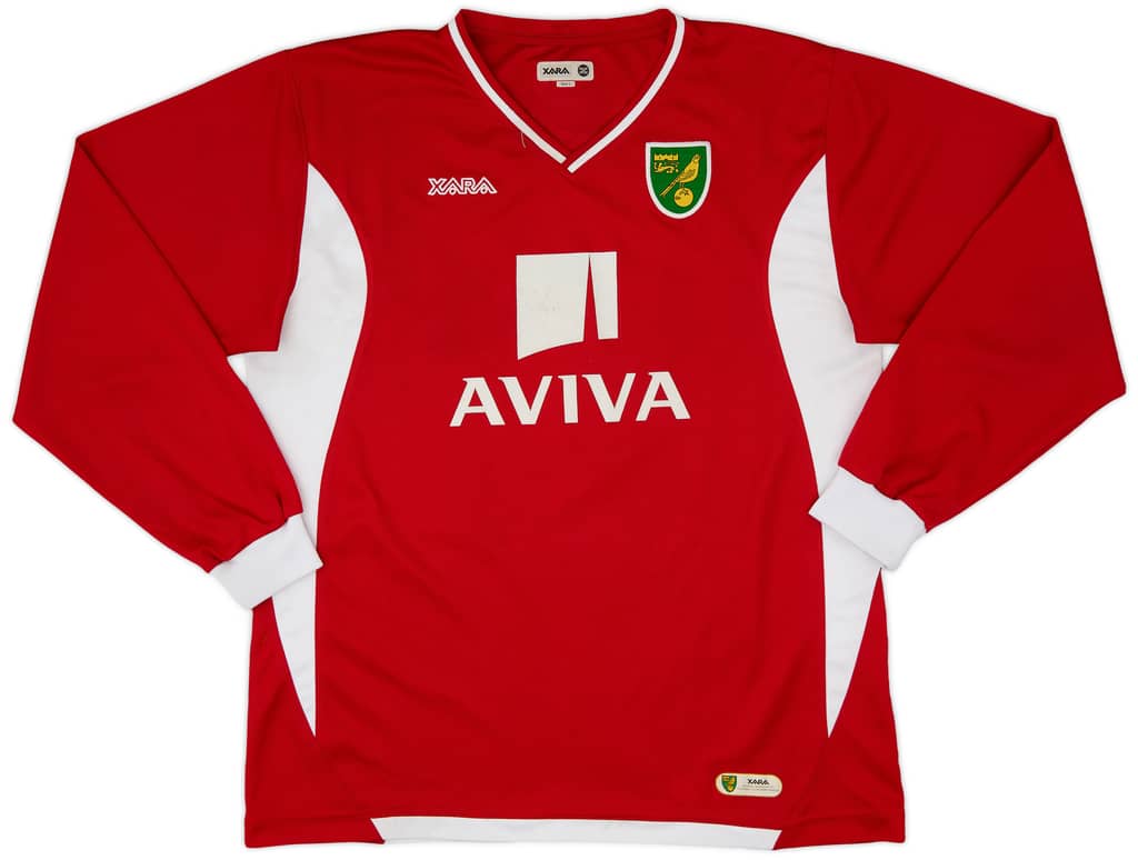 2008-09 Norwich City GK Shirt #1 - 6/10 - (L)
