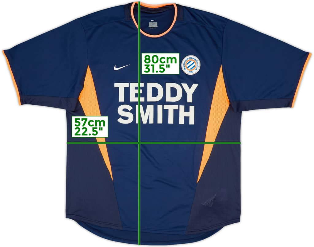 2002-04 Montpellier Home Shirt - 6/10 - (XL)