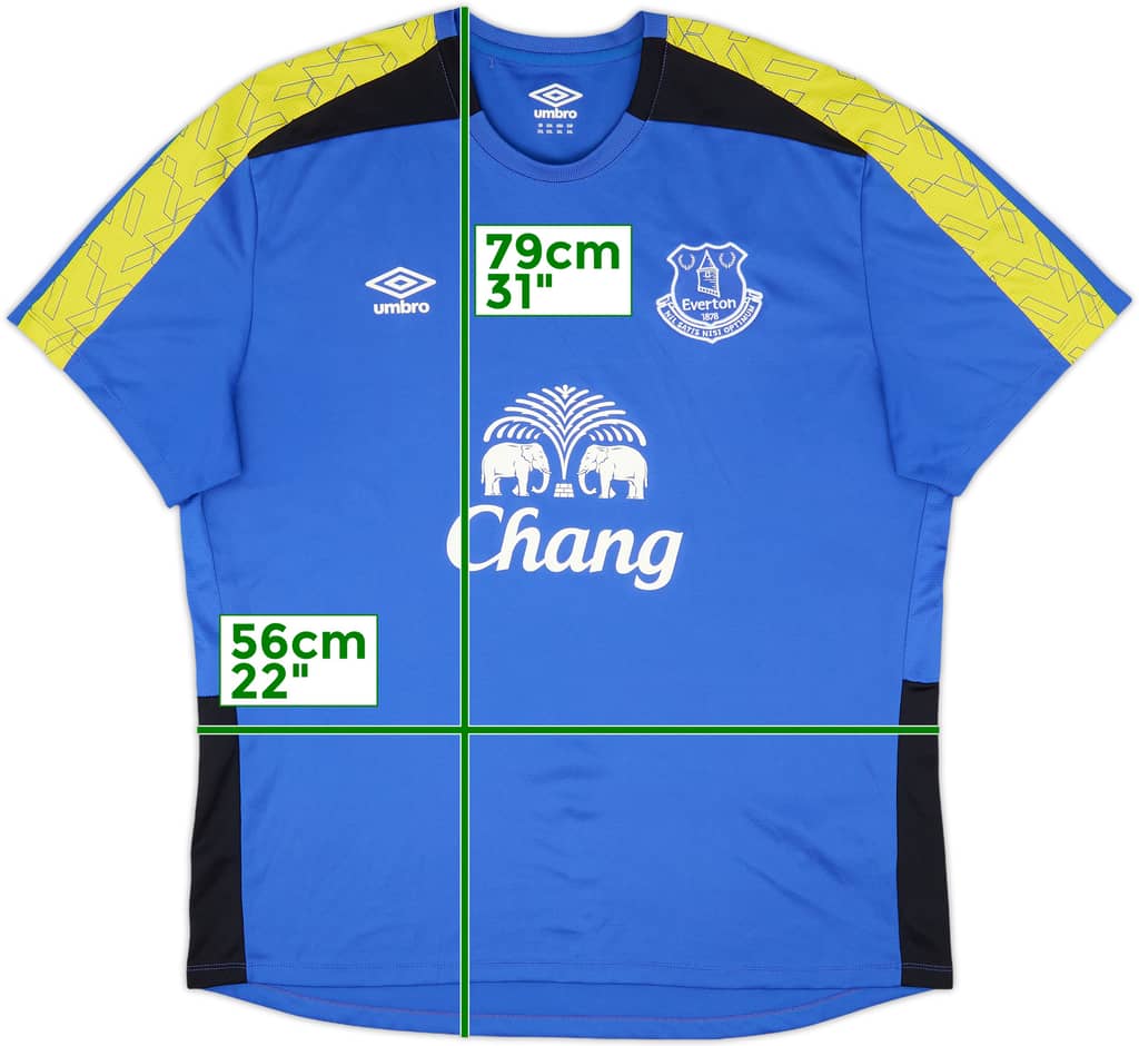 2015-16 Everton Umbro Training Shirt - 9/10 - (XXL)