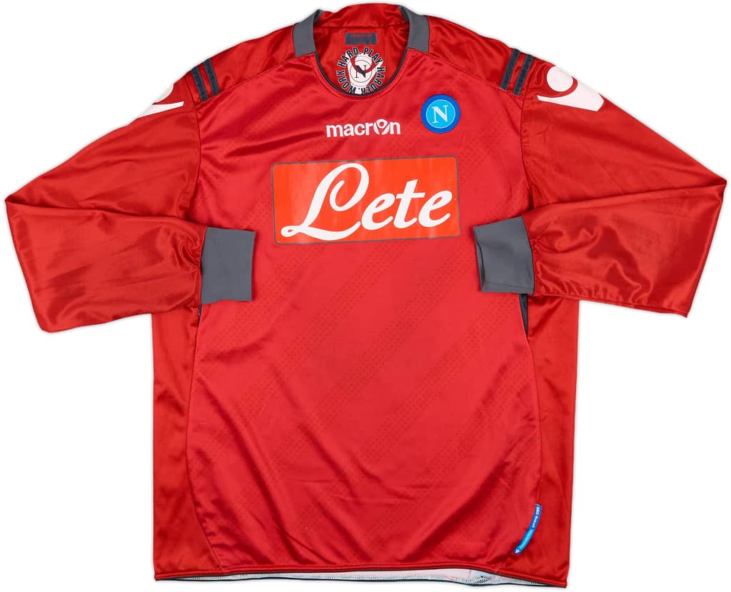 2010-11 Napoli GK Shirt - 7/10 - (L)